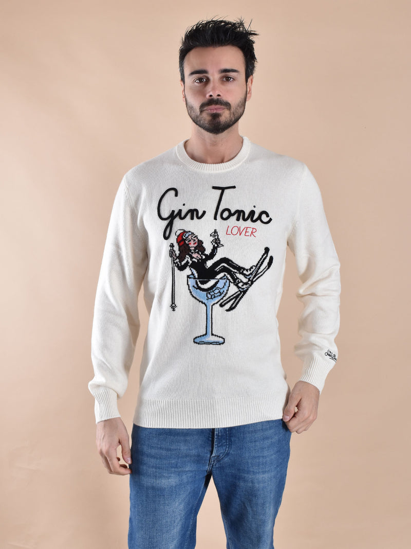 Maglia Mc2 Saint Barth gin girl glass 