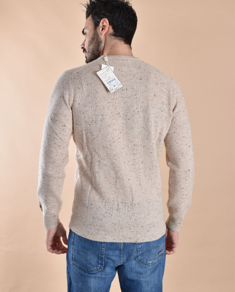 Maglia Mc2 Saint Barth country poodle beige 