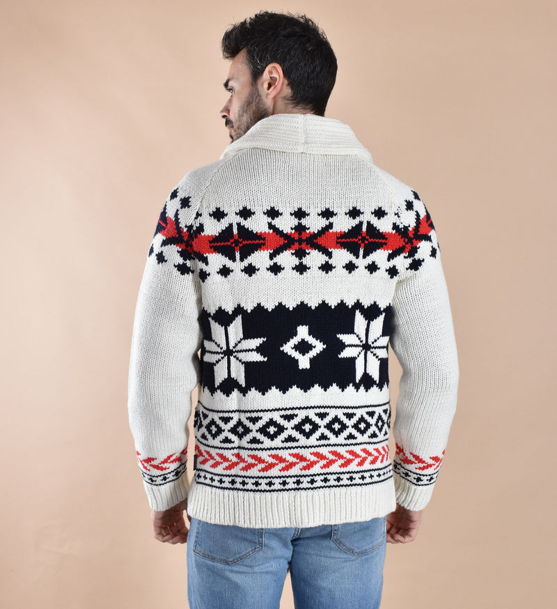 Cardigan Mc2 Saint Barth maglione nordic 