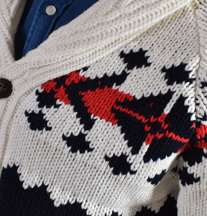 Cardigan Mc2 Saint Barth maglione nordic 
