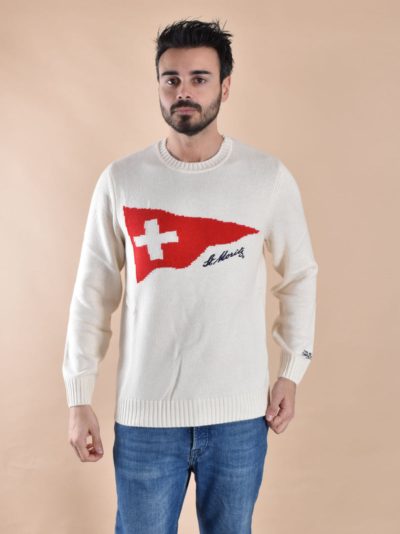 Maglia Mc2 Saint Barth st moritz flag 