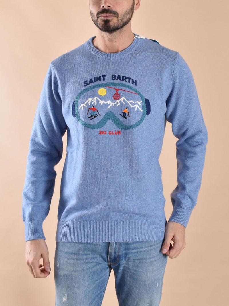 Maglia Mc2 Saint Barth ski mask draw 