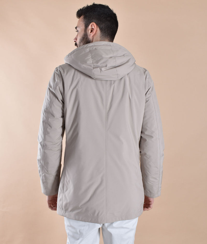 Giubbotto parka People of Shibuya Takuyap beige 