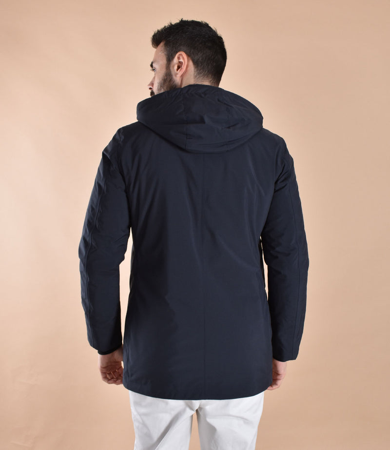 Giubbotto parka People of Shibuya Takuyap blu 