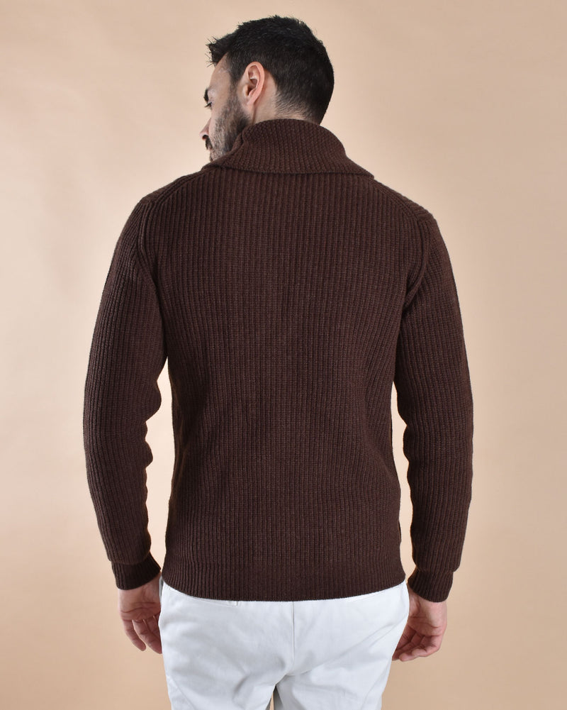Cardigan Rakkì Renegade cioccolato 