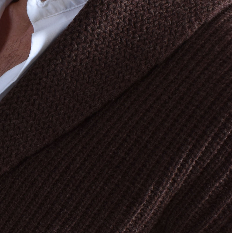 Cardigan Rakkì Renegade cioccolato 