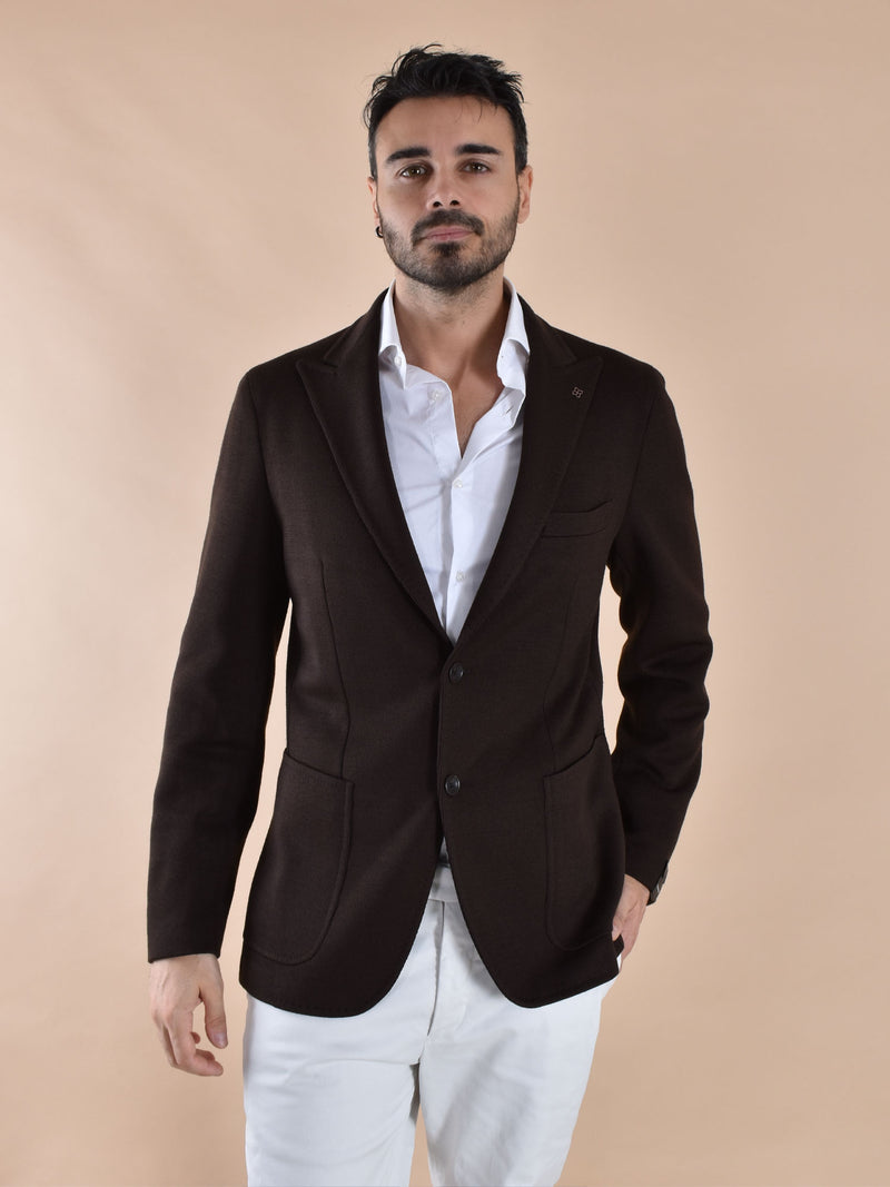 Giacca Tagliatore marrone 