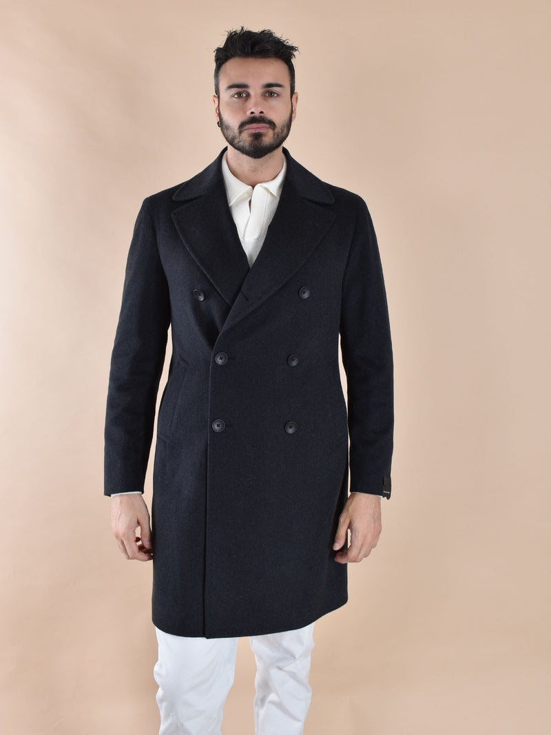 Cappotto Tagliatore doppiopetto Arden grigio 