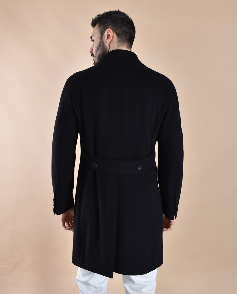 Cappotto Tagliatore doppiopetto Arden nero 