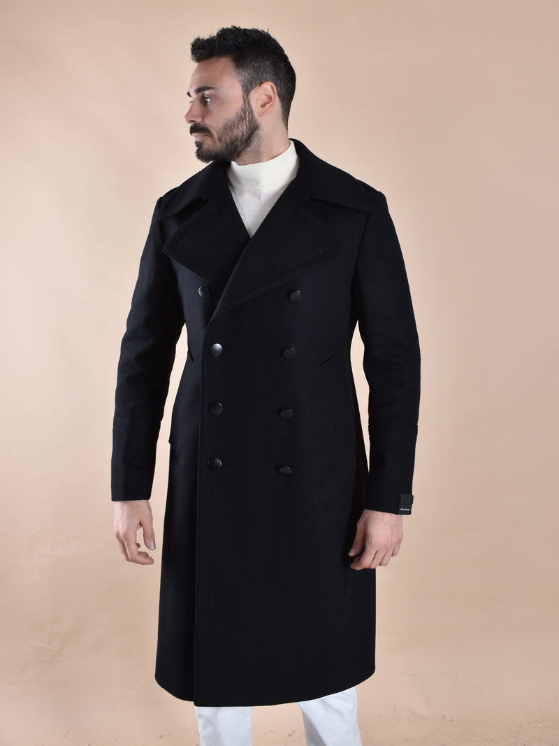 Cappotto Tagliatore C-Junkers nero lungo 