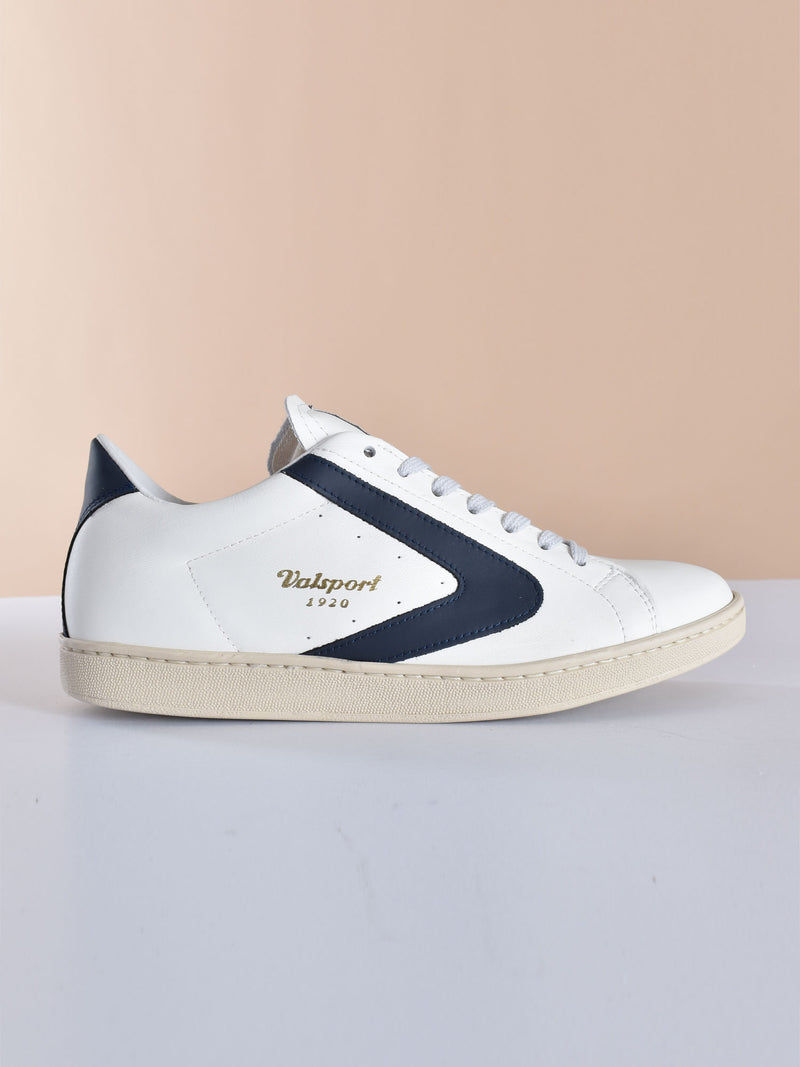 Sneakers Valsport Torunament classic bianco blu 