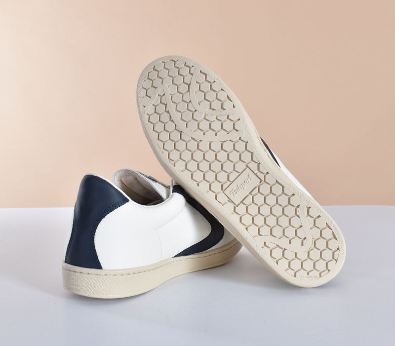 Sneakers Valsport Torunament classic bianco blu 