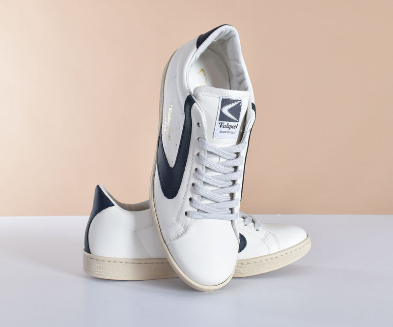 Sneakers Valsport Torunament classic bianco blu 