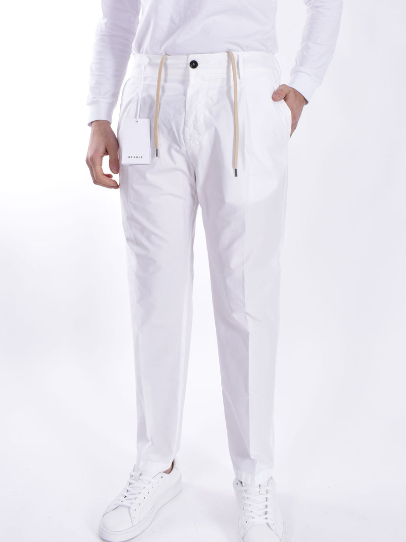 Pantalone Be Able new Riccardo bianco 