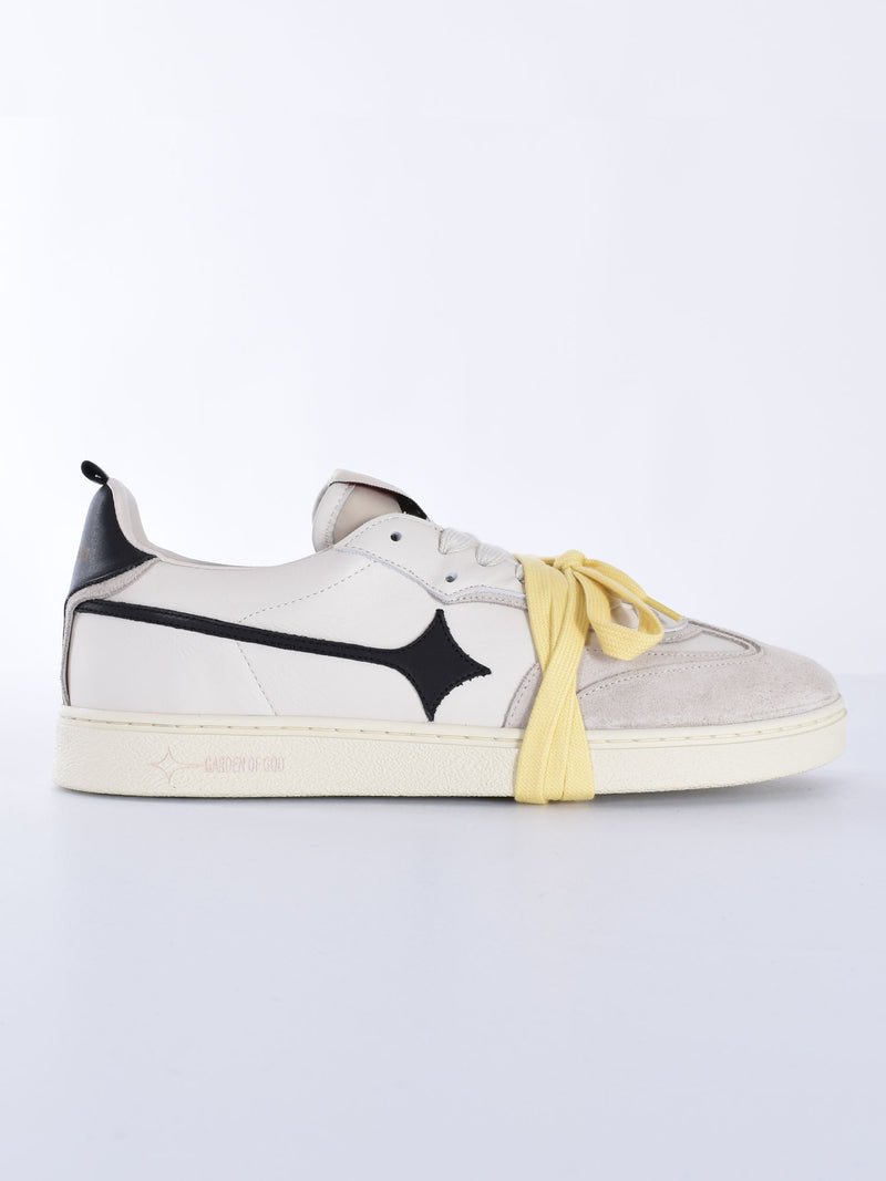 Sneakers Garden of God Earth Lea bianco nero 