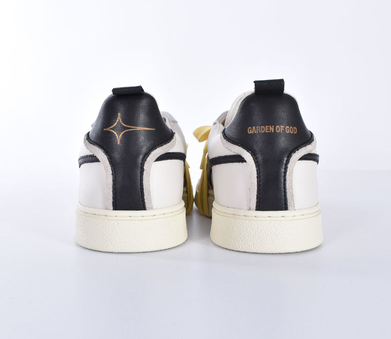 Sneakers Garden of God Earth Lea bianco nero 