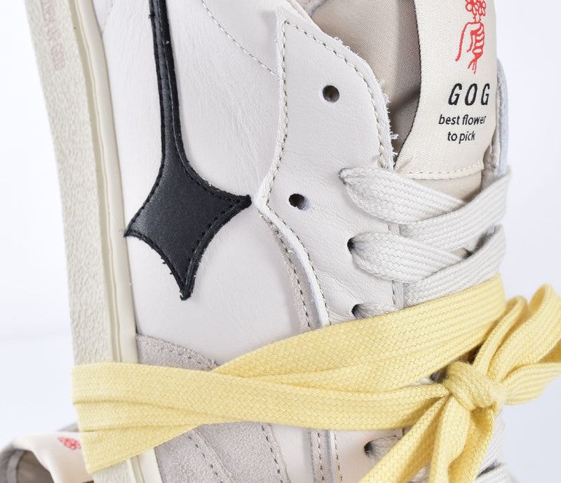Sneakers Garden of God Earth Lea bianco nero 