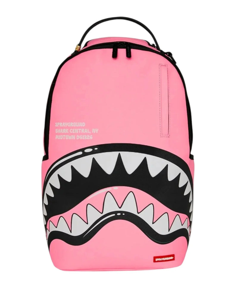 Zaino Sprayground shark central pink 