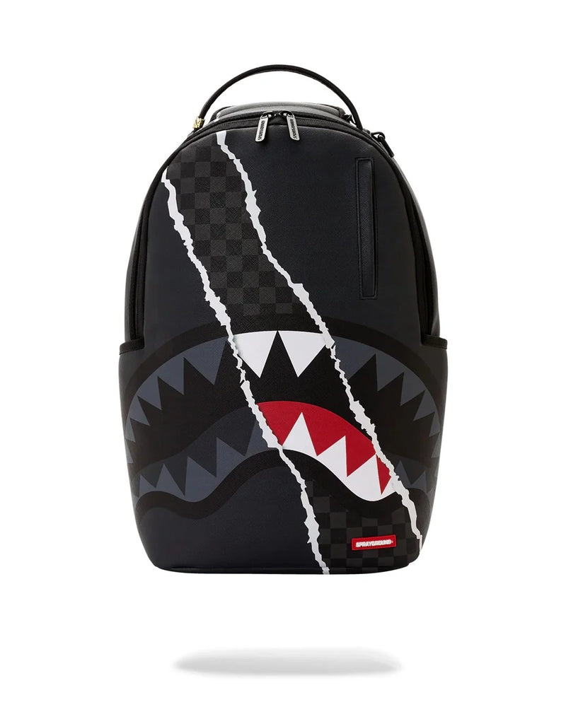 Zaino Sprayground center rip revealing 