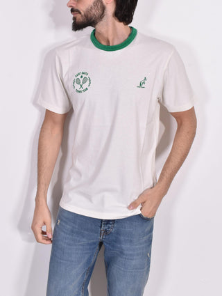 T-shirt Mc2 Saint Barth Tennis bianca 006531057 MC2 SAINT BARTH