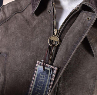 Giubbotto jack Leather caccia camoscio Balmoral BALMORAL651 THE JACK LEATHERS