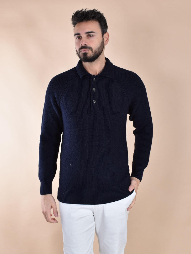 Polo maglione Circolo 1901 sweater merino blu CN51541265 CIRCOLO 1901