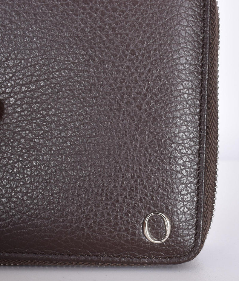 Portafoglio Orciani micron zip ebano 