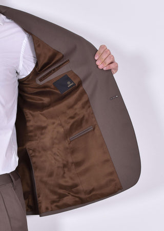 Abito Santaniello Vitale Barberis cacao 110's 4508V50656 SANTANIELLO
