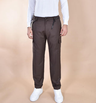 Pantalone Michael Coal marrone cargo coulisse THM3616033 MICHAEL COAL