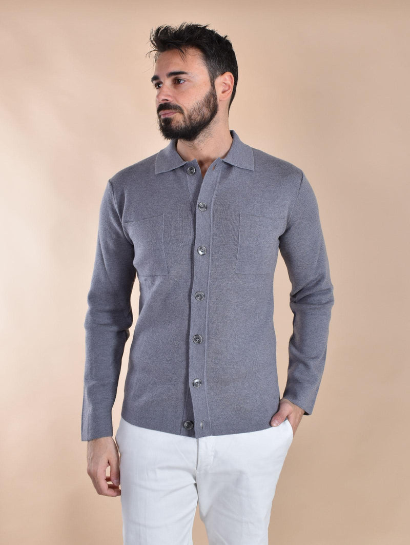 Maglia camicia Daniele Fiesoli grigio DF011610 DANIELE FIESOLI