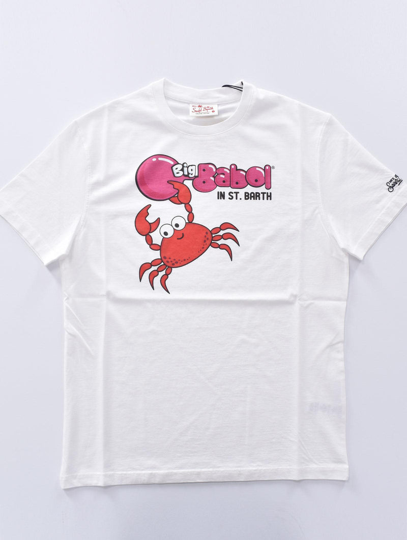 T-shirt Mc2 Saint Barth Big Babol crab granchio 0537701 MC2 SAINT BARTH