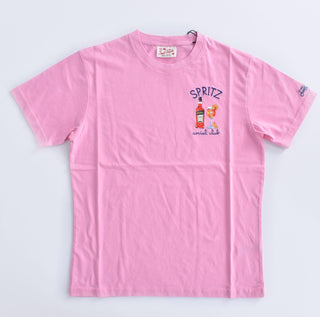 T-shirt Mc2 Saint Barth rosa spritz social club 0229323 MC2 SAINT BARTH