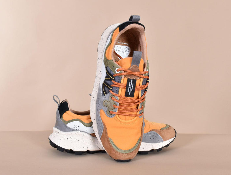Scarpe Sneakers Flower Mountain Yamano arancio YAMANO3D84 Flower Mountain