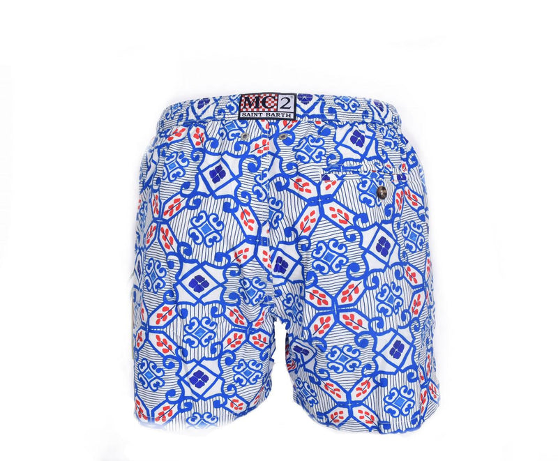 Costume bagno Mc2 Saint Barth stripec azul bianco blu royal 0183501 MC2 SAINT BARTH