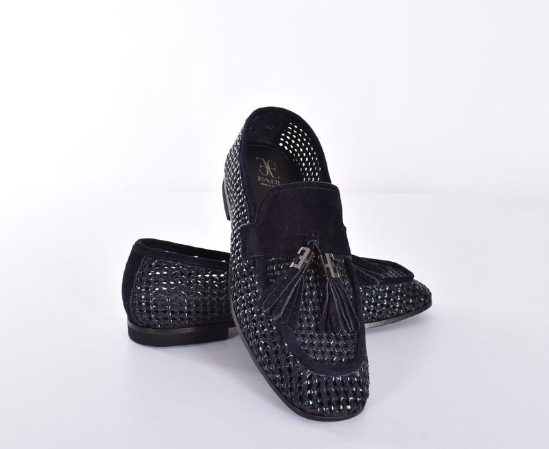 Scarpe Fabi traforate intreccio 