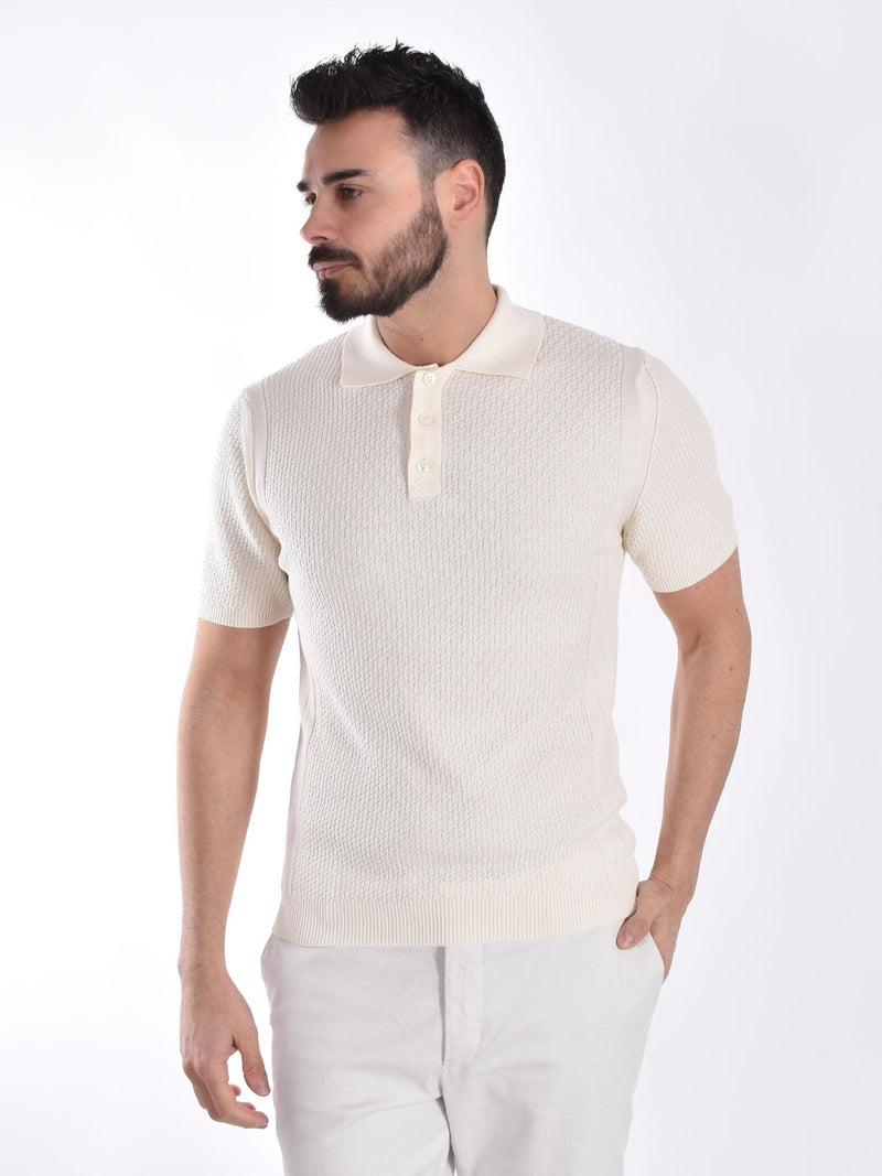 Polo Daniele Fiesoli ecru 