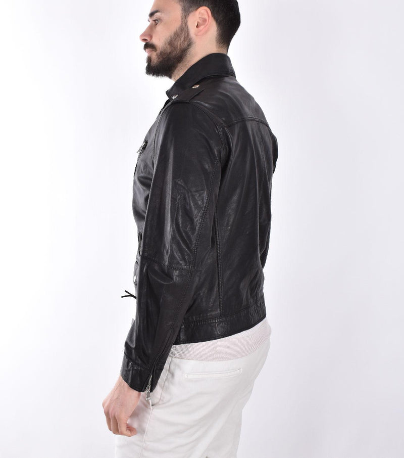 Giubbotto chiodo The Jack Leather Revenge 