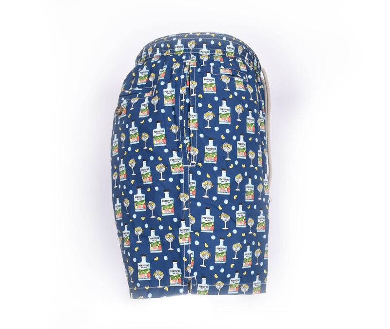 Costume bagno Mc2 Saint Barth blu portofino gin 