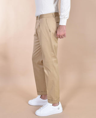 Pantalone Be Able ricky regular beige twill GSO GSO RICK01 BE ABLE