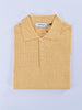 Polo Gran Sasso lino cotone giallo