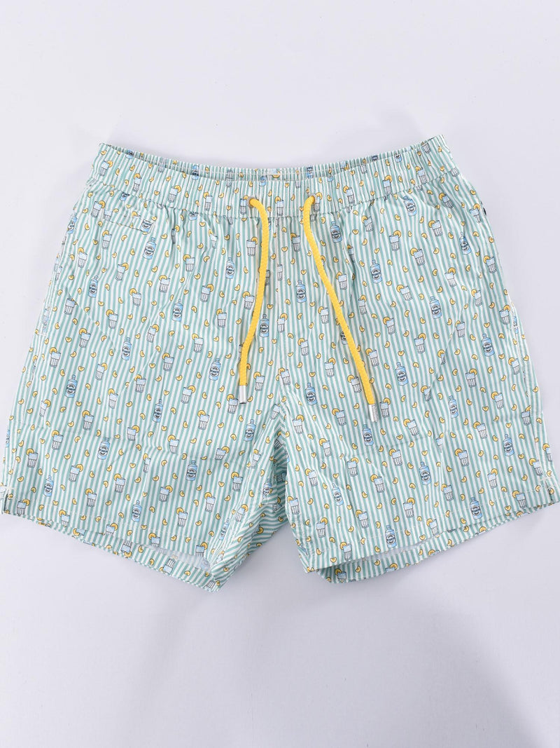 Costume Mc2 Saint Barth  gin lemon stripes 