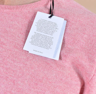 Maglia Gran Sasso cashmere lana rosa 55159 19699212 GRAN SASSO