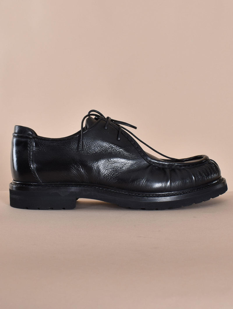 Scarpe Claudio Marini pelle nera vintage 835701 CLAUDIO MARINI