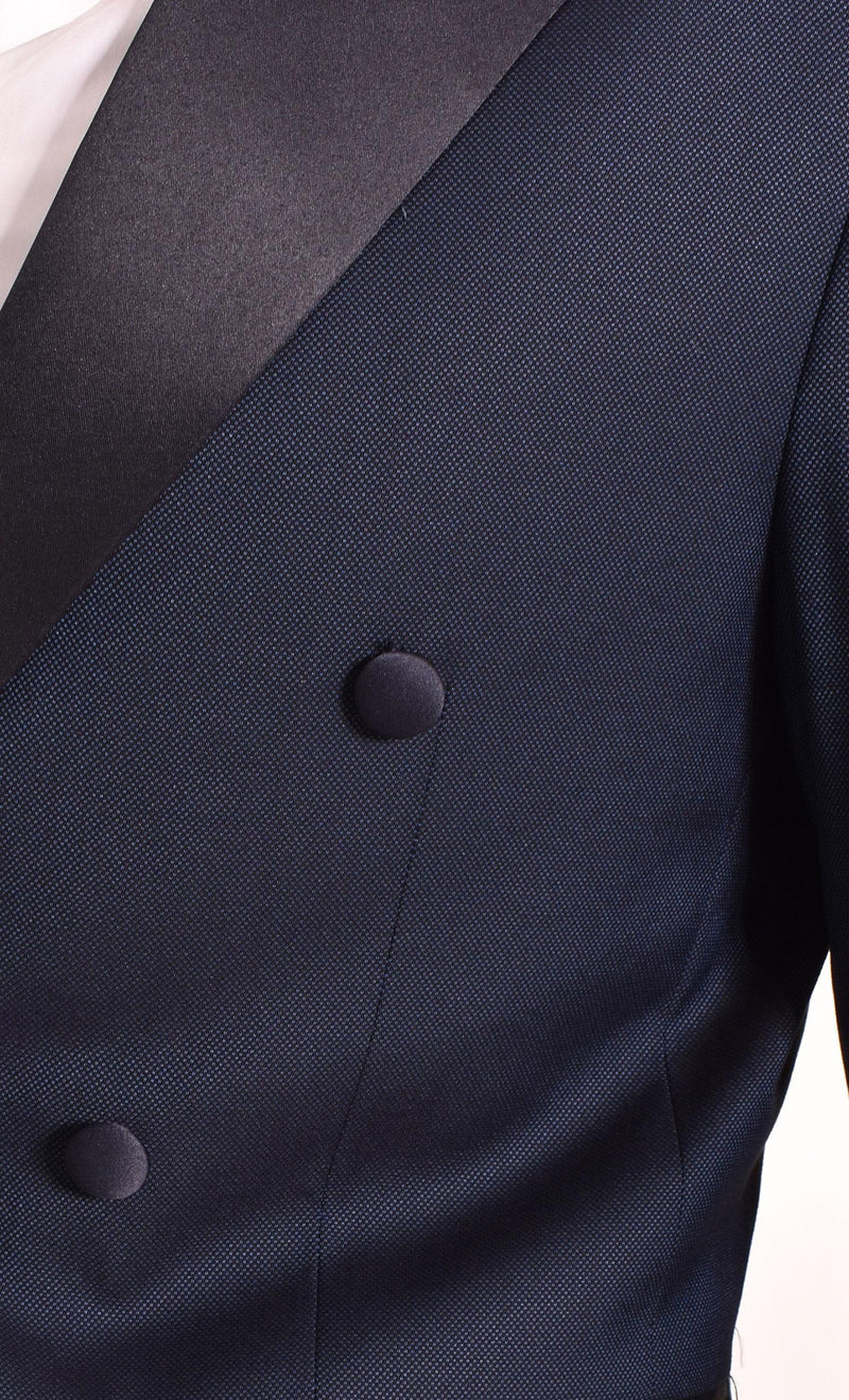 Abito Marcel Morel doppiopetto 1 bottone blu AB033201 Marcel Morel