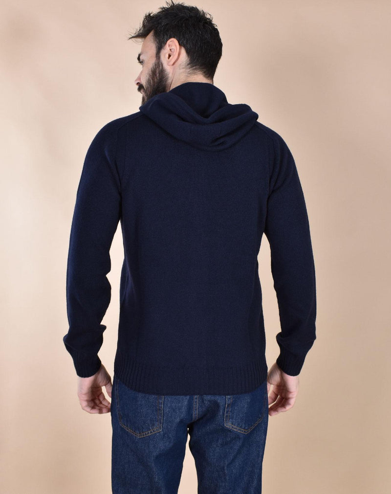 Felpa maglia Gran Sasso Super geelong blu 24172 25024598 GRAN SASSO