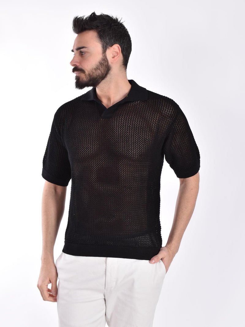 Polo Tagliatore Tilley nero 