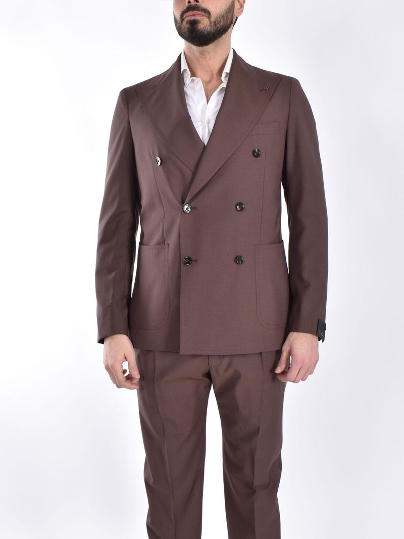 Abito Tagliatore doppiopetto marrone Pino Lerario 