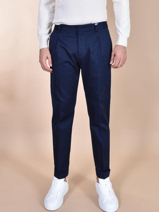 Pantalone Be Able ricky regular blu twill GSO GSO RICK03 BE ABLE