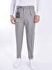 Pantalone Berwich gessato grigio