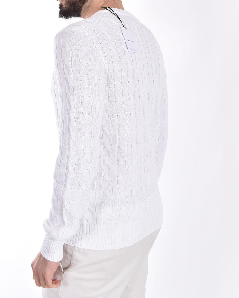Maglia Gran Sasso Egyptian cotton bianco 